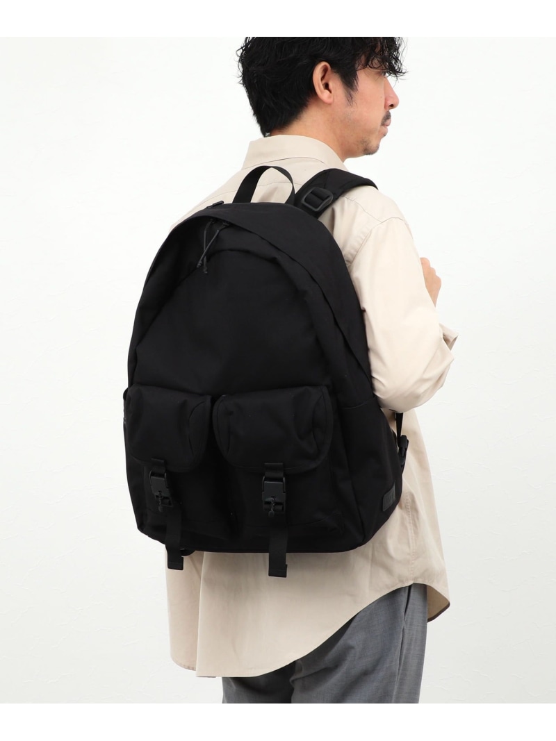 【BAICYCLON by bagjack/バイシクロン バイ バッグジャック】NCL-03 W-FLAP BACKPACK NOLLEY'S goodman ノーリーズ バッグ リュック・バックパック ブラック【送料無料】[ Fashion]｜NOLLEY&rsquo;S ONLINE