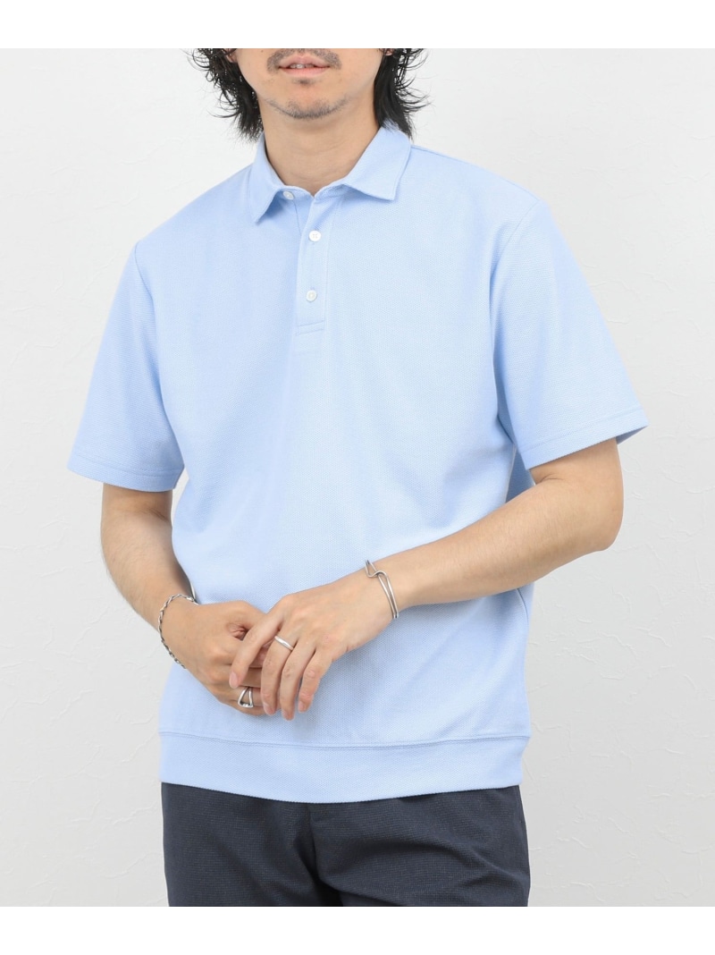 【SALE／40%OFF】《ビジカジ対応》ローゼンジカノコ 抗菌防臭ドレスポロシャツ / ビズポロ 26SS NOLLEY'S goodman ノーリーズ トップス ポロシャツ ブルー グレー【RBA_E】【送料無料】[ Fashion]｜NOLLEY&rsquo;S ONLINE