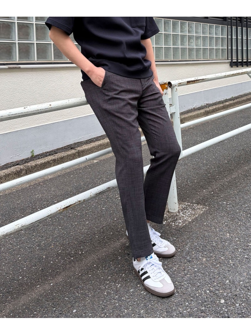 《ビジカジ/セットアップ対応》Reflax キャンバス イージーパンツ NOLLEY'S LIGHT ノーリーズ パンツ その他のパンツ ベージュ グレー ネイビー【送料無料】[ Fashion]