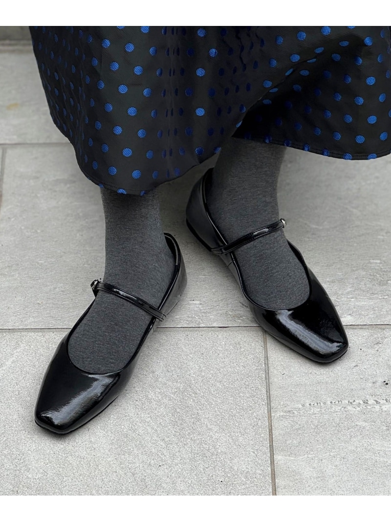 【SALE／40%OFF】メリージェーンフラットシューズ NOLLEY\u0027S ノーリーズ シューズ・靴 パンプス 黒いこと【RBA_E】【貨物輸送無料】[ Fashion]