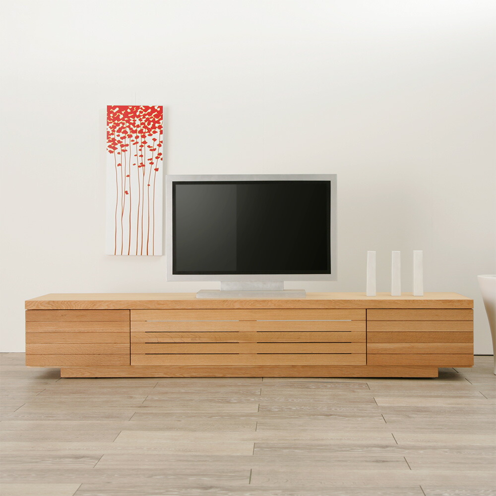 楽天市場】テレビボード 200 オーク サクラ ローボード TVボード