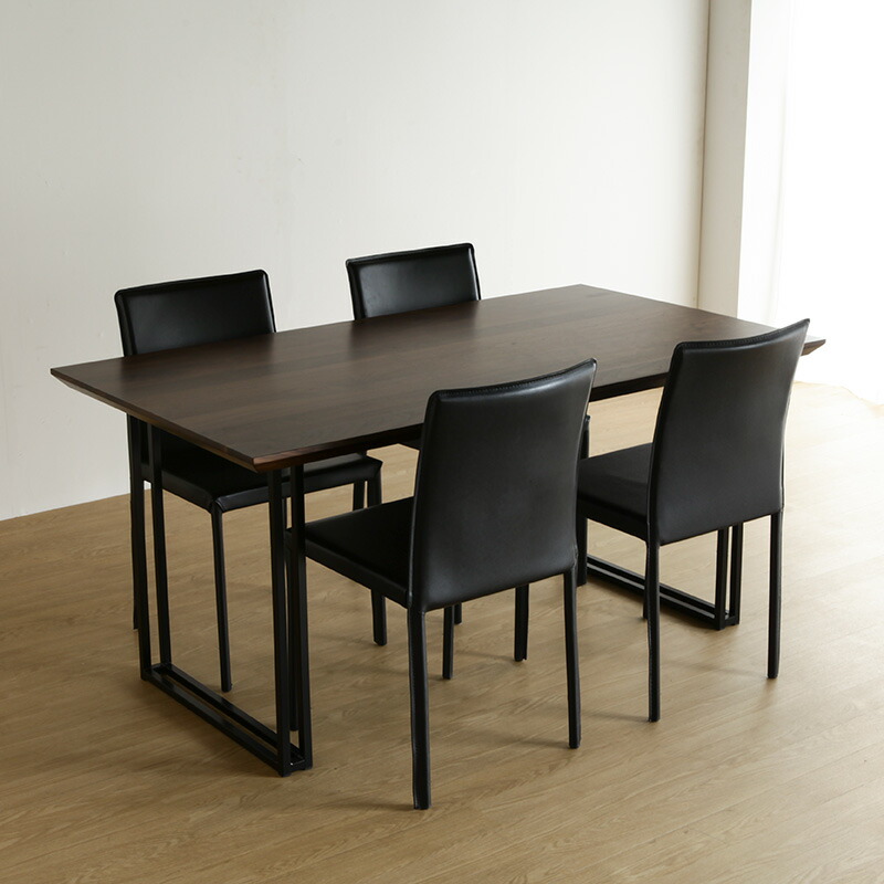 楽天市場】ダイニングテーブル 180 アイアン脚 ウォールナット オーク