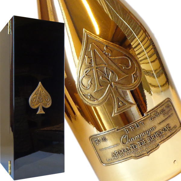アルマンド　ゴールド 楽天市場】アルマンドブリニャック・ゴールド 750ml 木箱付