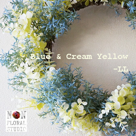 楽天市場】「シェルブルー リース」夏リース ドライフラワー Lサイズ