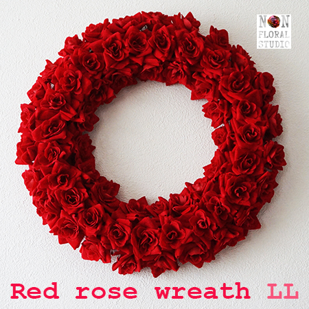 楽天市場】【残りわずか】ランキング1位 レッドローズ『ハート』リース