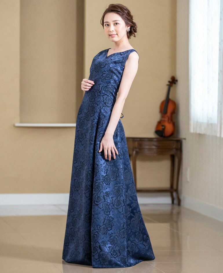 楽天市場 カラードレス 演奏会 ドレス 薔薇 柄 プリント オーガンジーの ロングドレス ステージ衣装 ピンク ピアノ発表会 コンクール 高校生 演奏会用ロングドレス ピアノ 発表会 大人 舞台衣装 中学生 大きいサイズ Op3603 日本製 演奏会衣装製作 ノンプレステージ