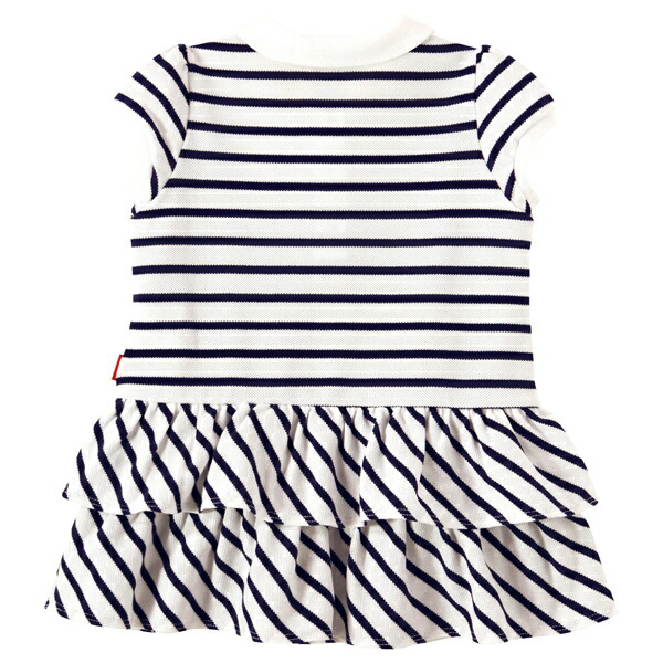 セール50 Off以上 半額以下 ミキハウス Mikihouse マリン風ボーダー半袖ワンピース 日本製 メール便可 Napierprison Com