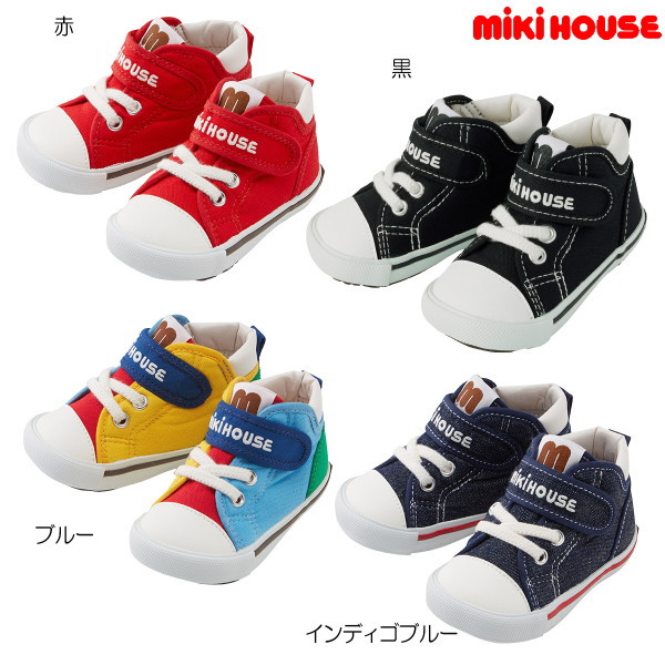 激安単価で ミキハウス Mikihouse ｍロゴ セカンドベビーシューズ 靴 E 子供服ノン 値引 Dialab Rs