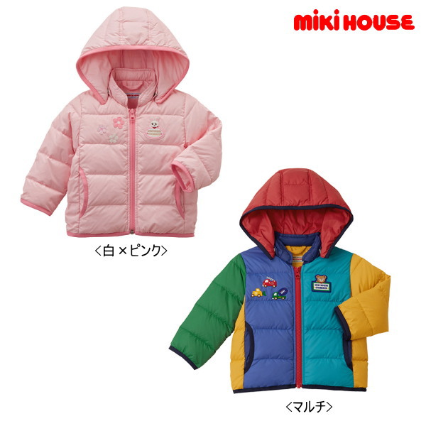 楽天市場 ミキハウス Mikihouse ダウンジャケット キッズ ベビー ジャンパー E 子供服ノン