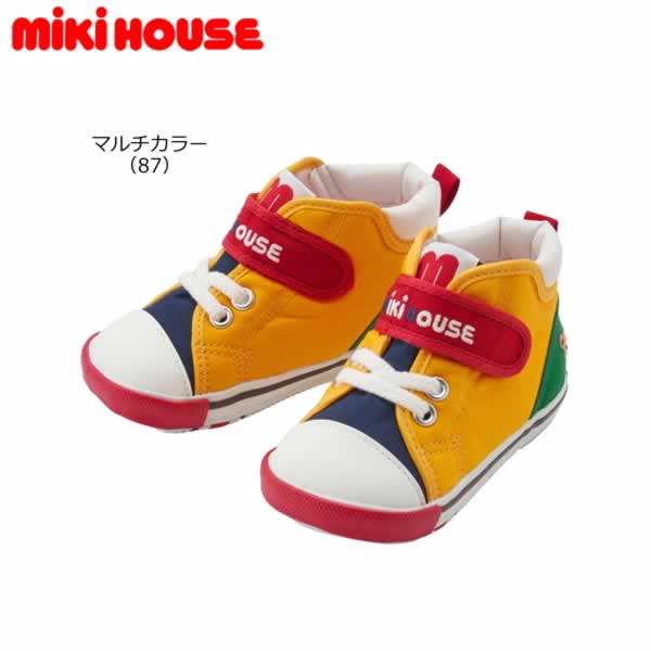 セール30％OFF ミキハウス MIKIHOUSE　セカンドベビーシューズ 靴 男の子 日本製