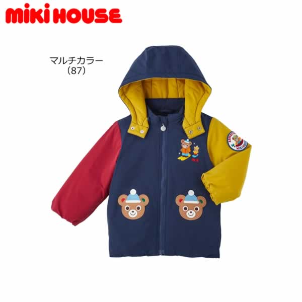 ミキハウス MIKIHOUSE プッチー雪遊びジャンパー 男の子