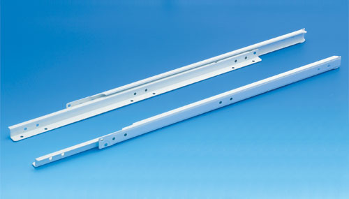 楽天市場】アトムリビンテック 2段引・底付式スライドレール全長350