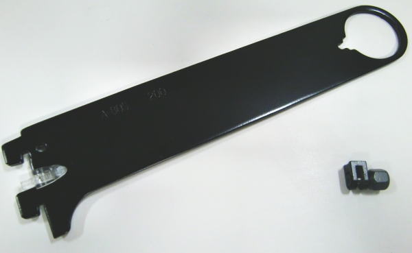 楽天市場】ロイヤル ハンガーブラケット(25ミリ 外々用)ハンガーパイプ受け 単品販売です。Aブラック 呼び名250（実寸法257ミリ）4個まで一通のメール便可  : ノナカ金物店