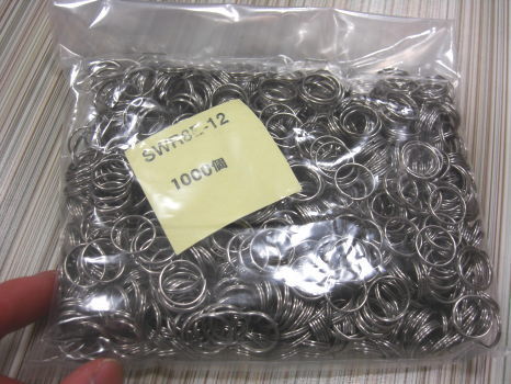 楽天市場】ステンレス ダブルリング（二重リング）線径1mm 内径12mm