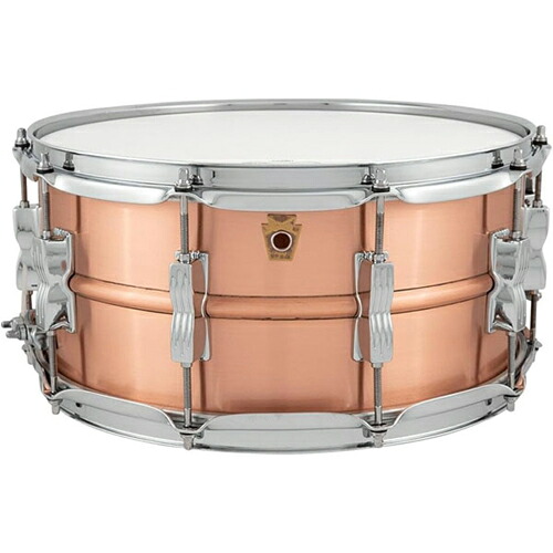 ラディック　：　スネアドラム　LC654B　6.5&times;14インチ　【アクロシリーズ】（シームレス・コパーシェル）｜NONAKA MUSIC HOUSE店