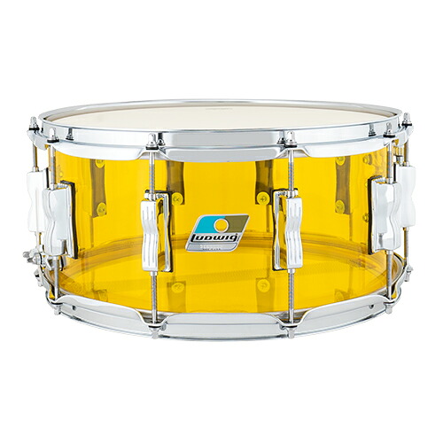 ラディック　：　スネアドラム　LS903VXX56　6.5&times;14インチ　【ヴィスタライト】　カラー：イエロー｜NONAKA MUSIC HOUSE店