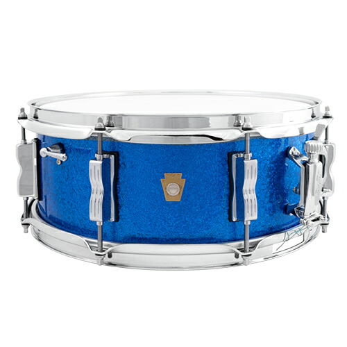 ラディック　：　スネアドラム　LS90832　5.5&times;14インチ　【ジャズフェスト】　カラー：ブルー・スパークル｜NONAKA MUSIC HOUSE店