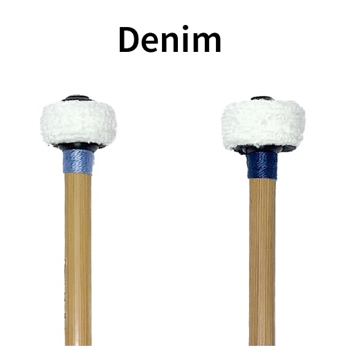 デヴィマレット　：　Denim　シリーズ　ティンパニマレット　ミディアムハード　各サイズ