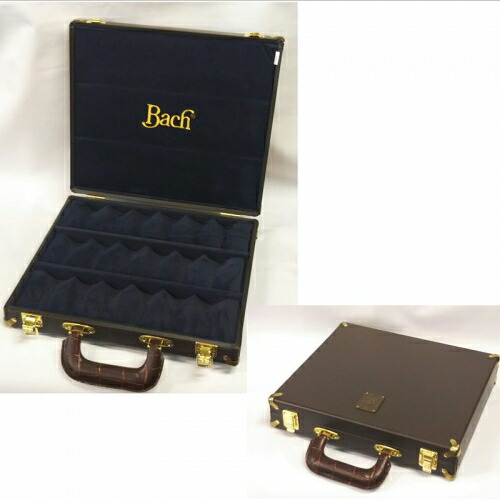 Bach トランペット　マウスピースケース 楽天市場】バック ： トランペットマウスピースケース 24本収納