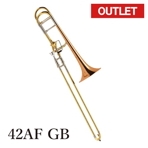 【訳アリ特価】バック　：　テナーバストロンボーン　42AF GB（ゴールドブラスベル/ラッカー仕上げ）