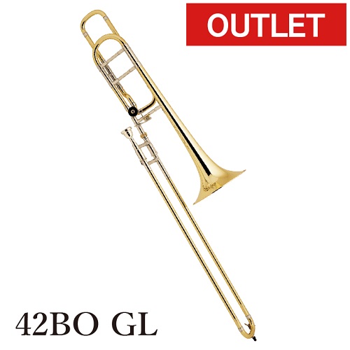 【訳アリ特価】バック : テナーバストロンボーン 42BO GL(イエローブラスベル/ラッカー仕上げ)【販売済み】|NONAKA MUSIC HOUSE店