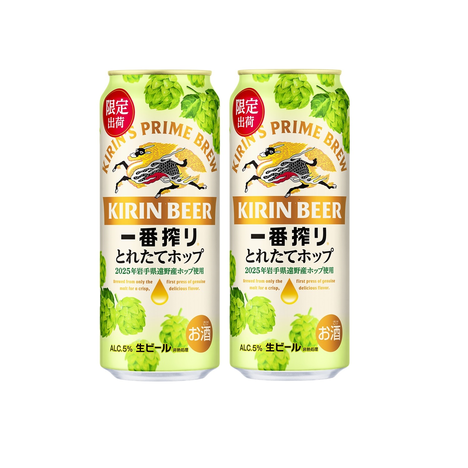 楽天市場】2ケース単位 キリン 一番搾りとれたてホップ500ml缶 48本