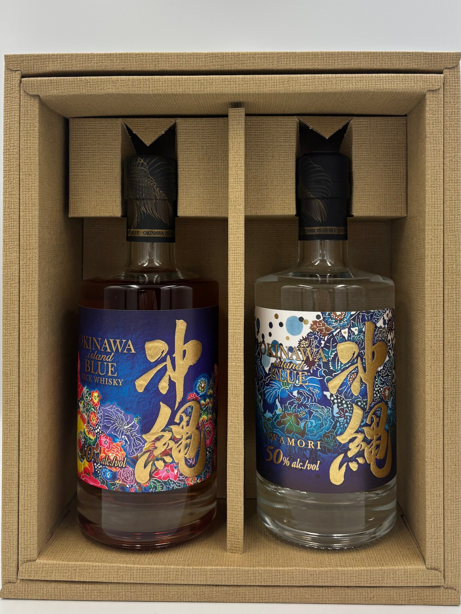 楽天市場】沖縄 ウイスキー ISLAND BLUE 8年 40度 700ml 久米仙酒造