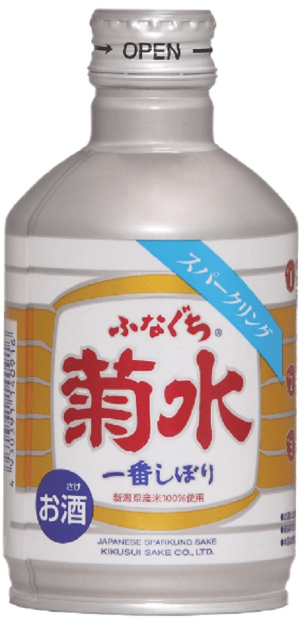 日本酒 スパークリング清酒 菊水 ふなぐち 一番搾り スパークリング 270mlボトル缶 1ケース（24本入り） 新潟県 菊水酒造 ※関東・関西・中部地域は送料無料｜おいしく飲呑会 10,155円