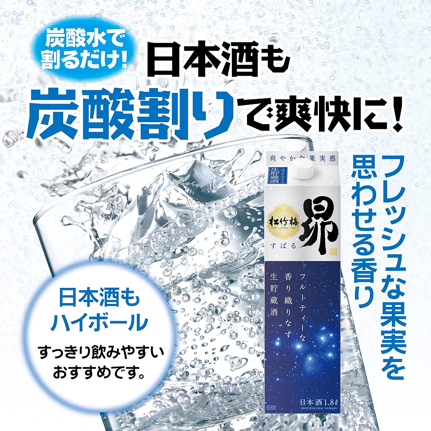 ショップ ギフト プレゼント 母の日 父の日 家飲み 宝酒造 松竹梅 昴 生貯蔵酒 日本酒 14度 日本 1800ml×6本 紙パック 清酒 京都府  www.youseed.com.my