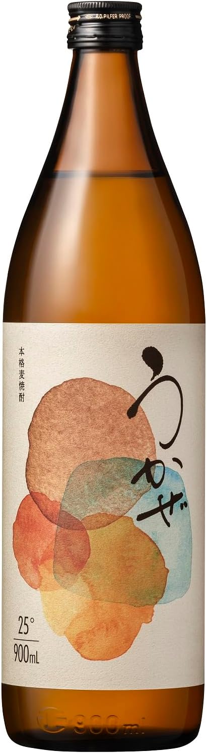ギフト プレゼント クリスマス 父の日 家飲み 焼酎 麦焼酎 うかぜ 25度 900ML瓶 1本 鹿児島県 濱田酒造|おいしく飲呑会