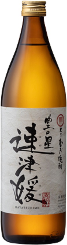 1ケース単位12本入り 麦焼酎 速津媛 はやつひめ 25度 900ml 瓶 大分県 二階堂酒造 一部地域を除き送料無料|おいしく飲呑会