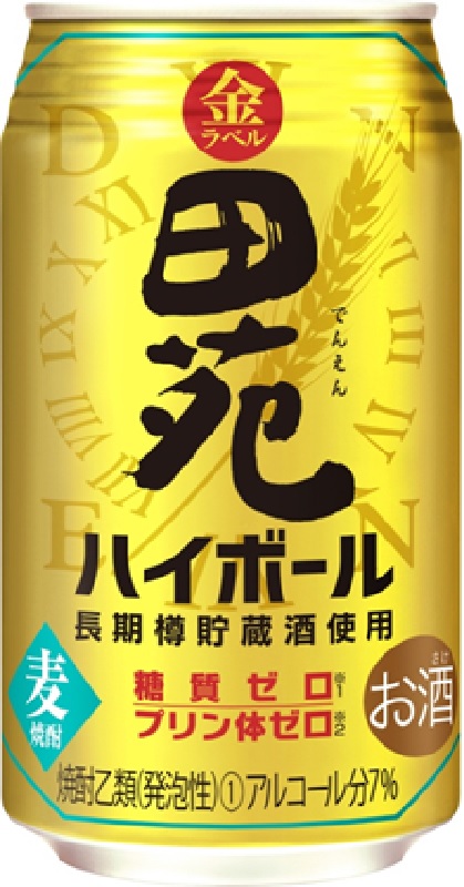 超大特価 ギフト プレゼント 家飲み 家呑み 麦焼酎ハイボール 田苑金ラベルハイボール 350ml缶 2ケース単位48本入 鹿児島県 田苑酒造 おいしく飲呑会w 注目の E Compostela Gob Mx