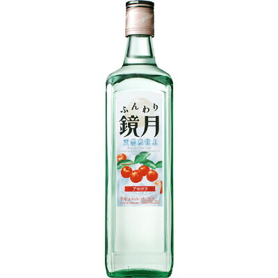 12本まで送料１本分 （ただし北海道、沖縄および周辺離島は除きます。配送は佐川急便指定です。） 700MLサントリー 韓国焼酎 「20°鏡月プレミアム 1ケース」 【赤字覚悟の大放出！】