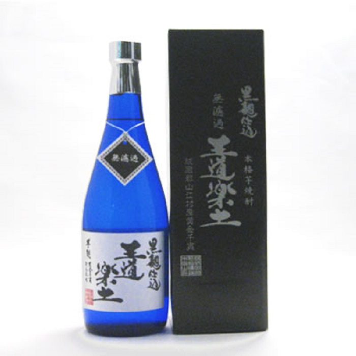 ギフト プレゼント クリスマス 父の日 家飲み 焼酎 無濾過芋焼酎 王道楽土 25度 720ml 12本 専用ギフト箱入 熊本県 恒松酒造本店 送料無料