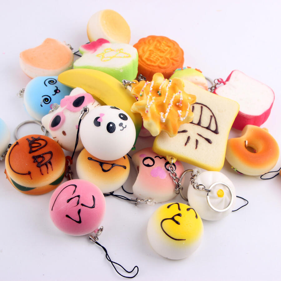 楽天市場】ジャンボスクイーズ ねこドーナツセット 3個セット ビッグ