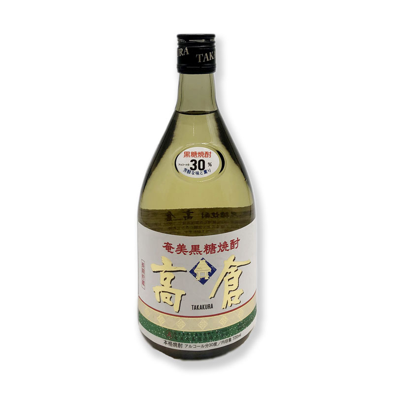 楽天市場】黒糖焼酎 高倉 30度/720ml 箱入 奄美大島 : 【黒糖焼酎専門店】奄美のめぐみ