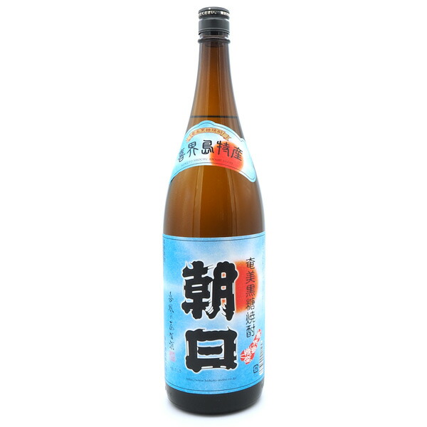 【奄美黒糖焼酎 喜界島特産】★ 朝日　３０度 ★ １．８L　１ケース（６本入） 奄美黒糖焼酎 喜界島特産】☆ 朝日 30度 ☆ 1．8L 1ケース