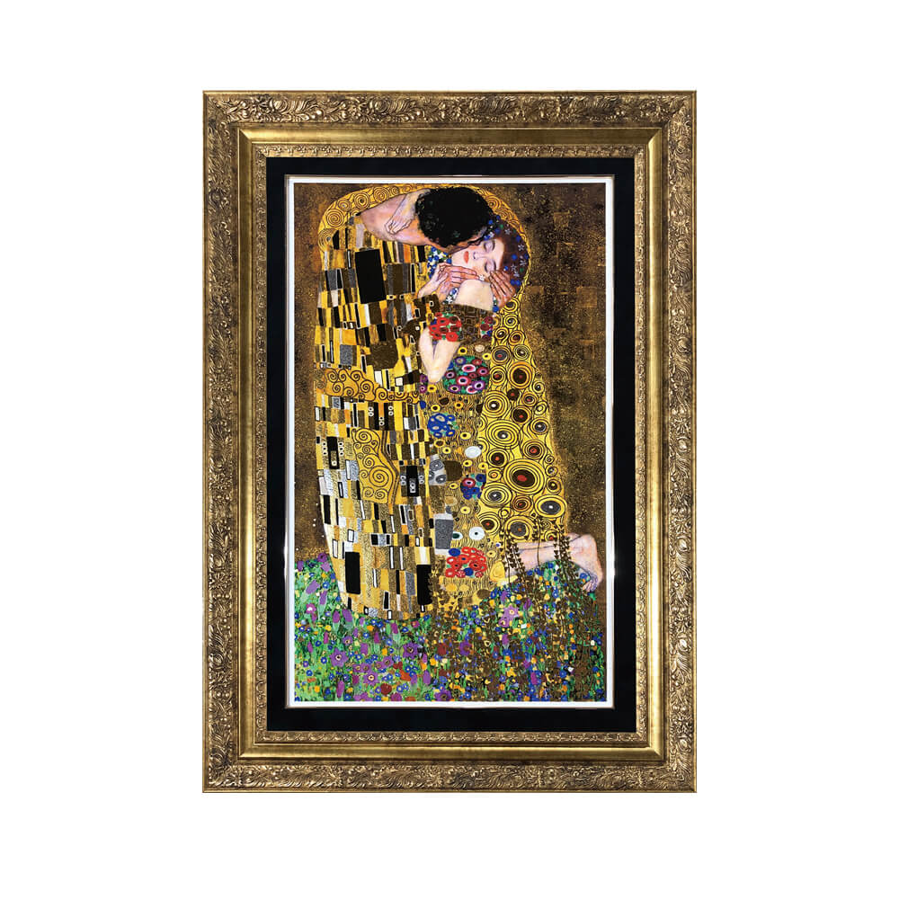 Ｇｕｓｔａｖ Ｋｌｉｍｔ（グスタフ クリムト） Ｔｈｅ Ｋｉｓｓ