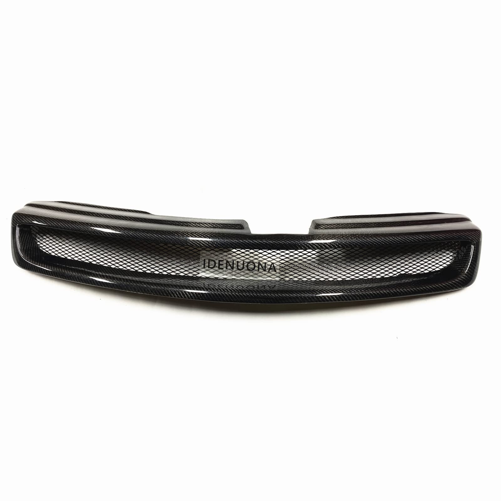 マットブラックカーボンファイバーフロントバンパーグリルメッシュインフィニティG35 2003-2004セダンスカイラインV35用