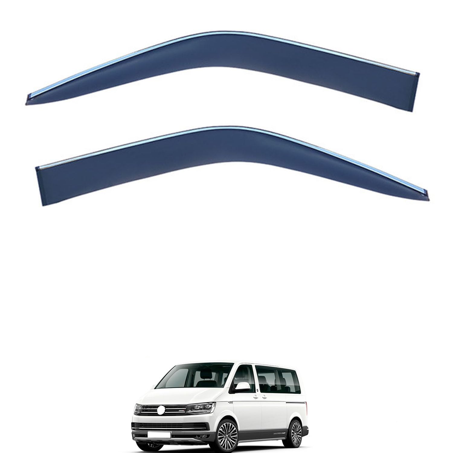 に適用 フォルクスワーゲン カリフォルニア T5-T6 2005-2019 2個 専用 ドアバイザー 車用レインガード 厳選アクリル製 防雨性 風切り音軽減 カスタムカーパーツ サイドバイザーセット 日よけ対策 通年使用 車外装備品 傷防止 簡単装着 視界を遮らない 結露除去 雨天走行｜NonRecord 店