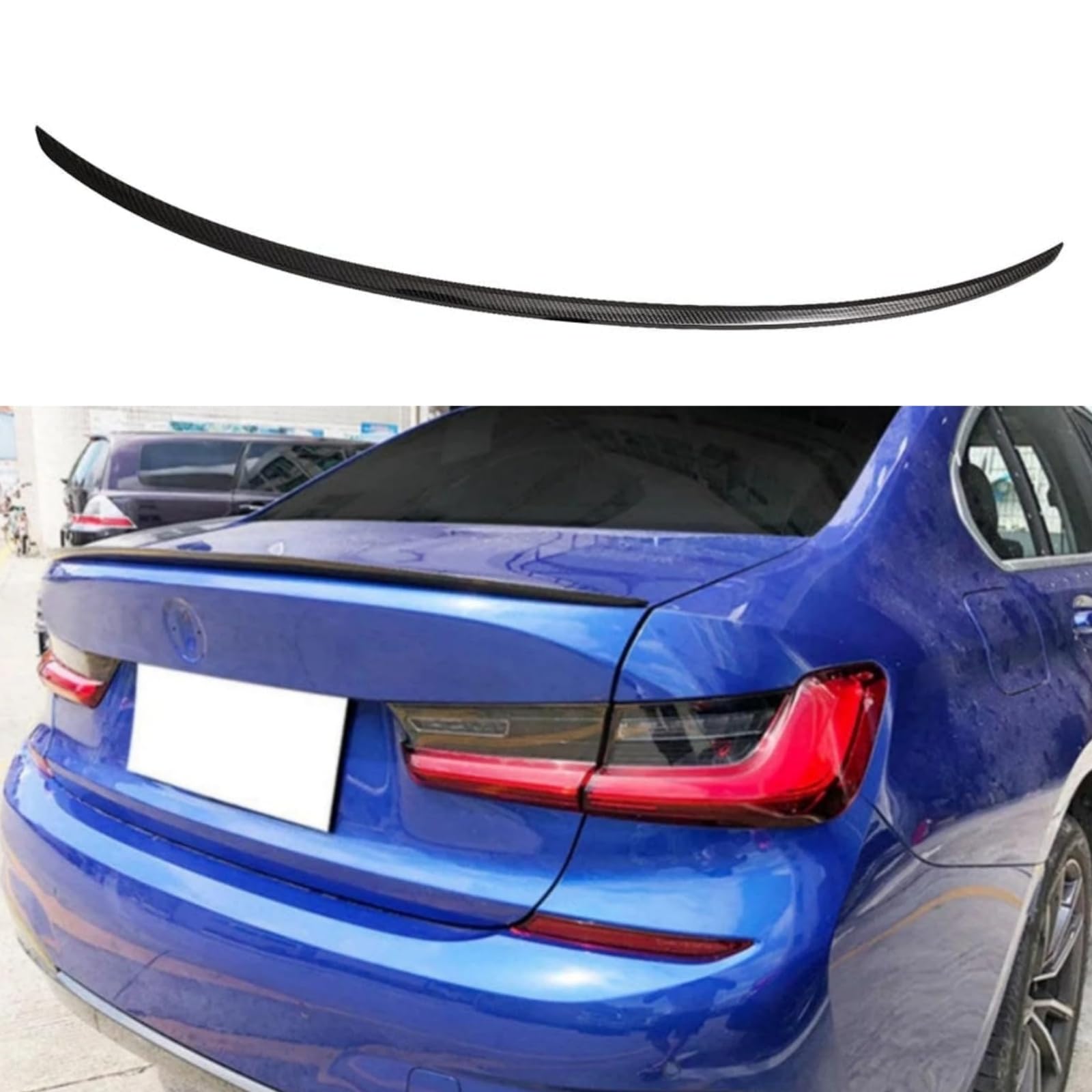 G20 リアスポイラー BMW 3シリーズ G20 M3 G80 2019年-2025年 車種専用 リアウイング トランクスポイラー リアアンダースポイラー PSM スタイル カーボン調 ABS製 塗装済み エアロパーツ ガーニッシュ カーアクセサリー｜NonRecord 店