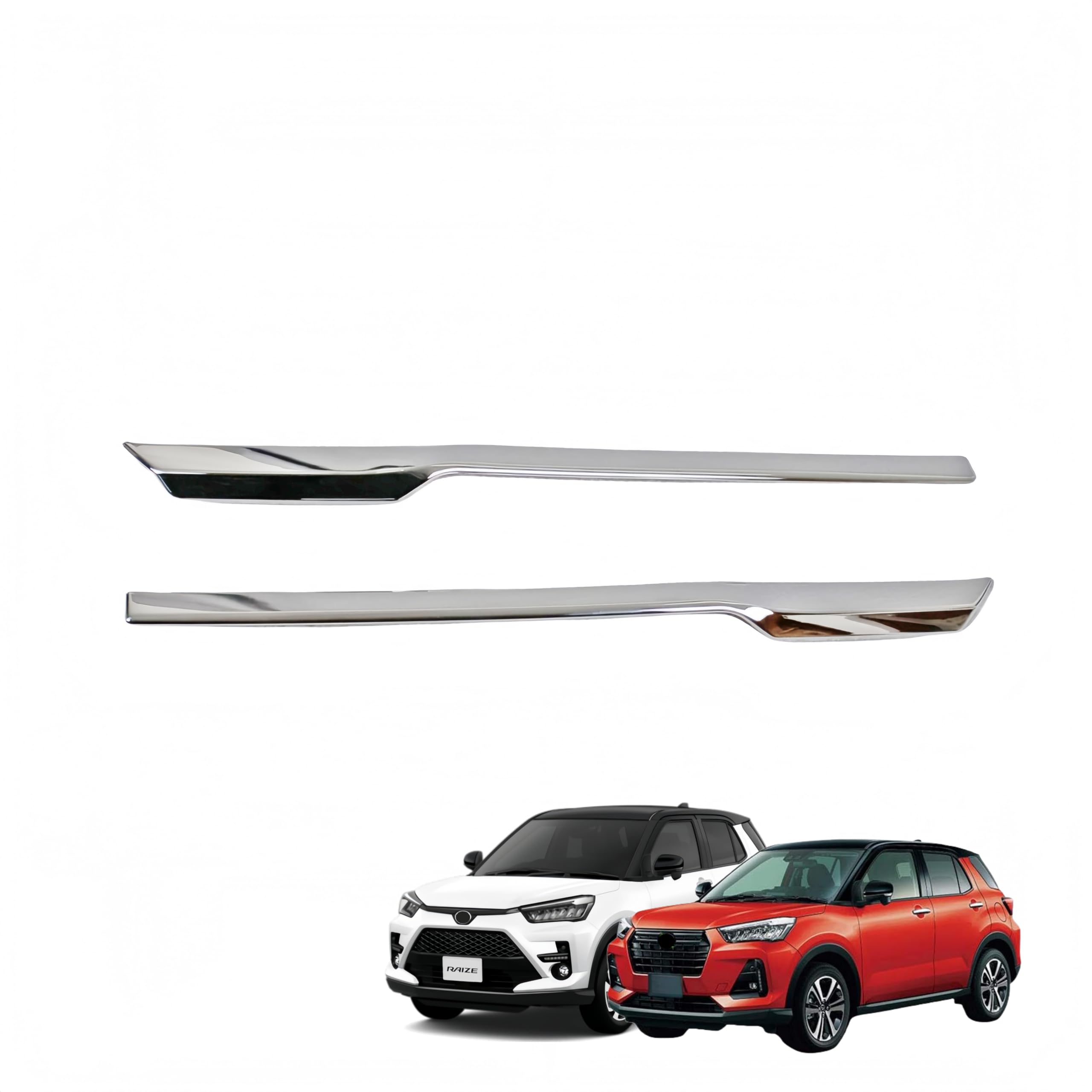 ライズ に対応 A200系 A200A/A210A A20#A/210A型 2019年11月～For RAIZE 対応品 専用 保護 上質 キズ防止 カスタム 装飾パーツ ABS製 トヨタ専用設計パーツ 外装ドレスアップ リアバンパーガーニッシュ アンダー ガーニッシュ モール カバー ベゼル パーツ