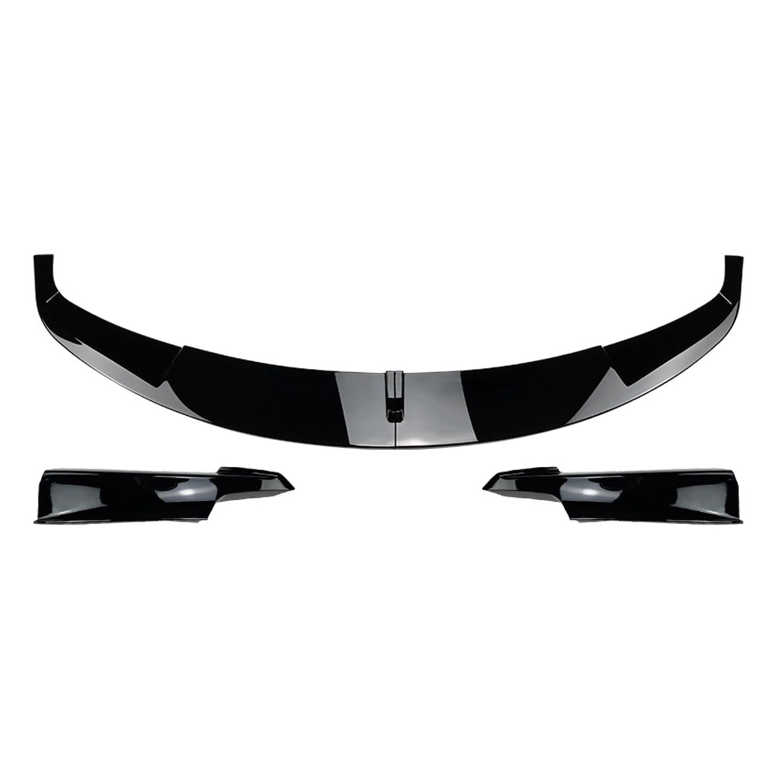 ブラック フロントバンパー リップスプリッター スポイラー ボディキット BMW 3 シリーズ 320i F30 F31 M-Tech 2013 2014 2015-2022に対応