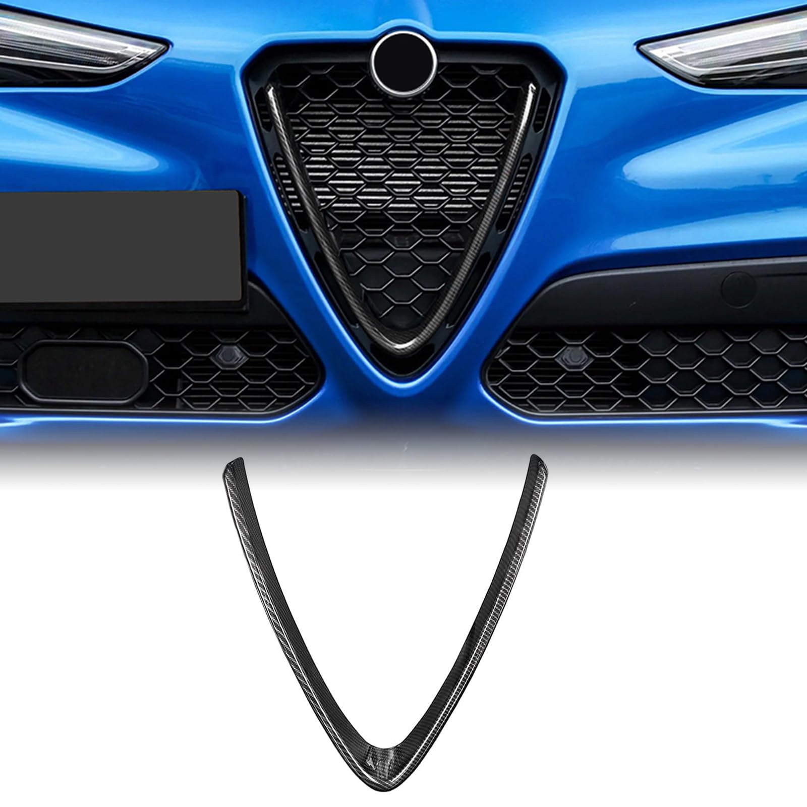 楽天市場】アルファロメオ 純正 フロントグリルインサート カーボン