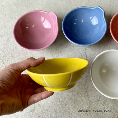 小鉢 ココア トンスイ 全6色 お鍋の取皿 カラフルでおしゃれ！ 陶器