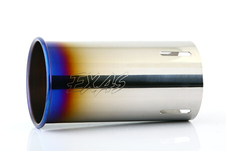 GP SPORTS EXAS EVO Tune チタンテール 90φ〔TC9018〕 90φ-L180mm ■ジーピースポーツ エグザス エボチューンGPスポーツ|NooB