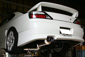 エ*ン様 gp sport exasサイレンサー　マフラー　s15シルビア 楽天市場】GP SPORTS EXAS EVO Tune マフラー シルビア S15 『車検対応