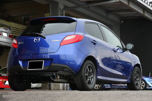 デミオ　DJLFS 15MB ワンオフマフラー　競技用 EVO Tune デミオ 15MB DJLFS | マフラー、エアロパーツ