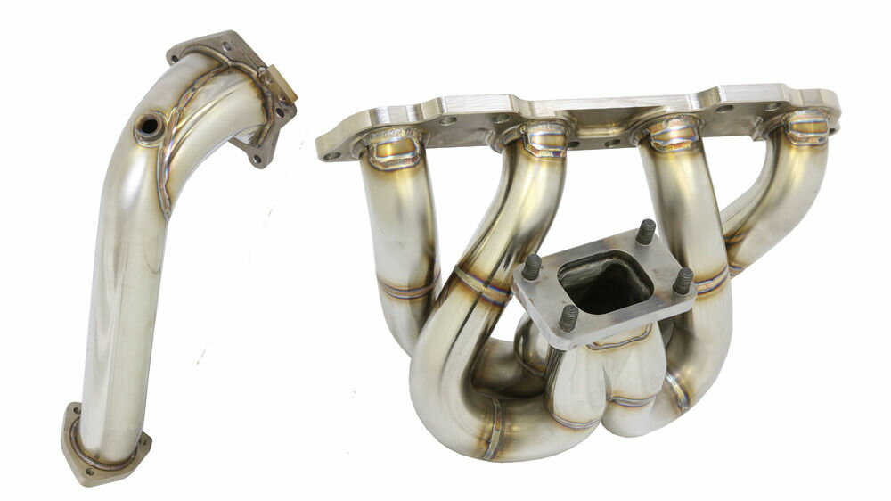 GP SPORTS EXAS 上置きEX-MANIFOLD & OUTLETセット シルビア S14 S15 『SUS304』『42.7φ』『3mm厚』◆ジーピースポーツ エキゾーストマニホールド エキマニ アウトレットGPスポーツ｜NooB