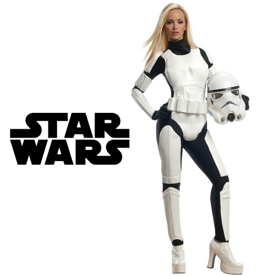 女性用ストームトルーパー ディズニー ライセンス 公式 Star オンライン Wars スターウォーズ ハロウィン コスプレ 衣装 コスチューム Rubie S ルービーズ ノップノップ店 ハロウィンを思いっきり楽しもう 大人気コスプレ